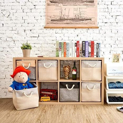 Panier à Linge - LingeBox™ - Blanc & Rose - Univers Maison