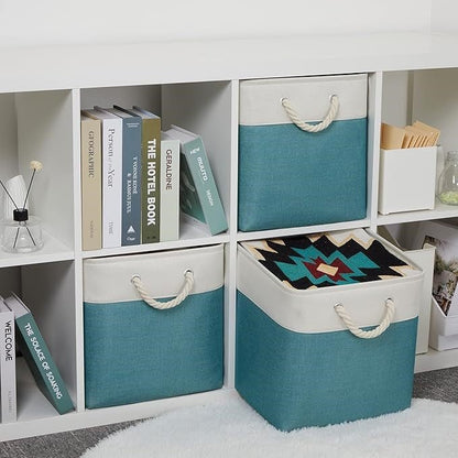 Panier à Linge - LingeBox™ - Blanc & Vert - Univers Maison