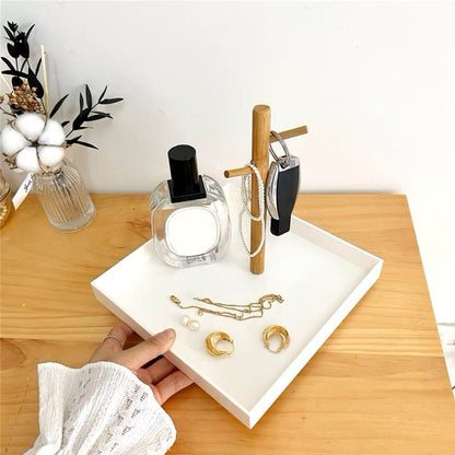 Plateau de Rangement - BranchRectaTray™ - Blanc - Univers Maison