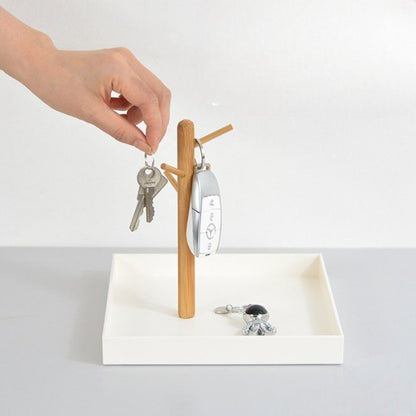 Plateau de Rangement - BranchRectaTray™ - Blanc - Univers Maison