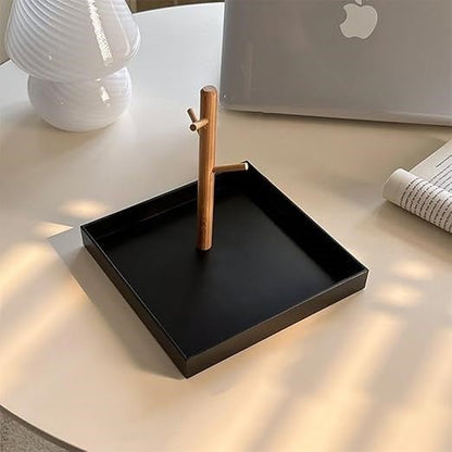 Plateau de Rangement - BranchRectaTray™ - Noir - Univers Maison