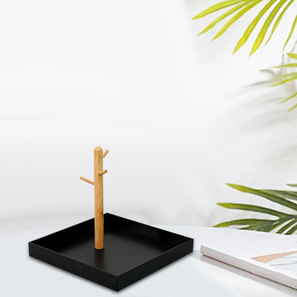 Plateau de Rangement - BranchRectaTray™ - Noir - Univers Maison